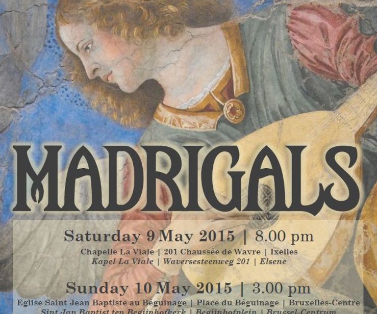 Madrigals - Poster concert may 2015